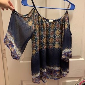 Daytrip off the shoulder top